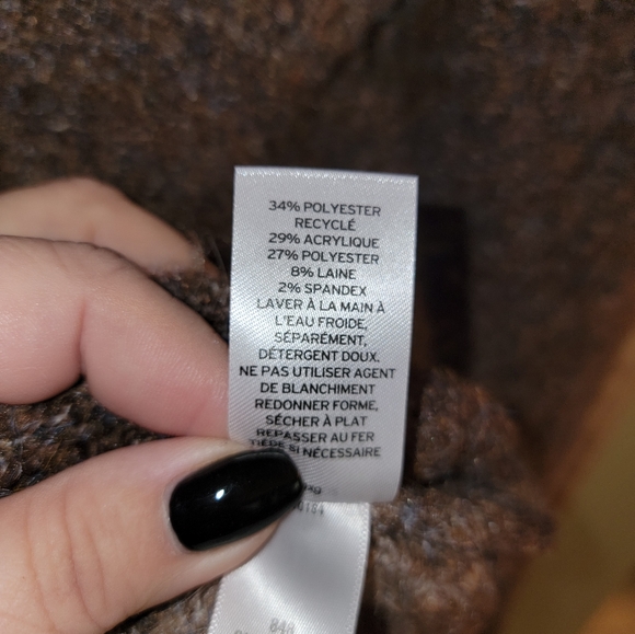 NWT Caslon Misses sz S Fall Sweater Brown Taupe Cozy Nordstrom - Picture 2 of 7